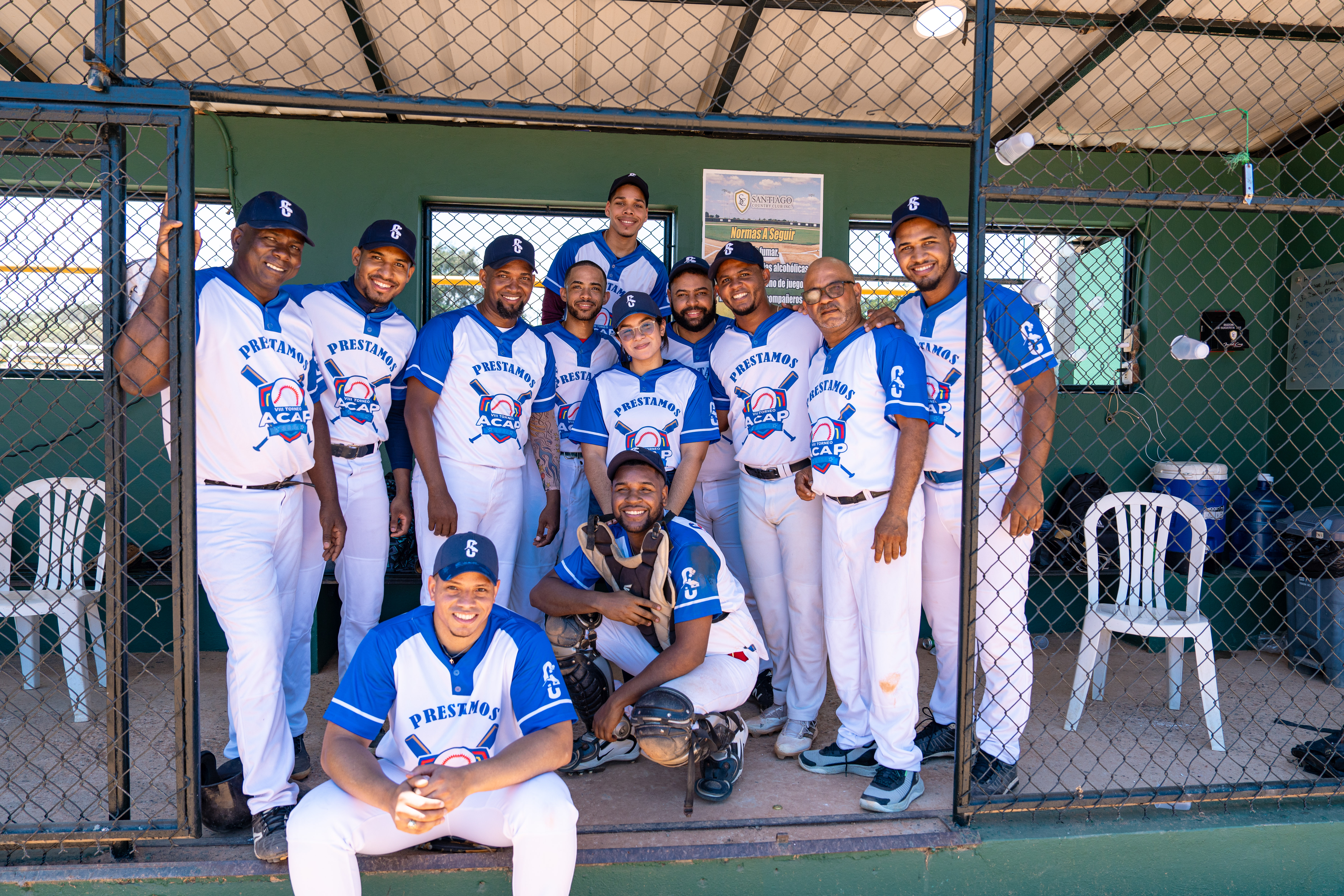 Asociación Cibao inaugura 8.° torneo interno de soft...