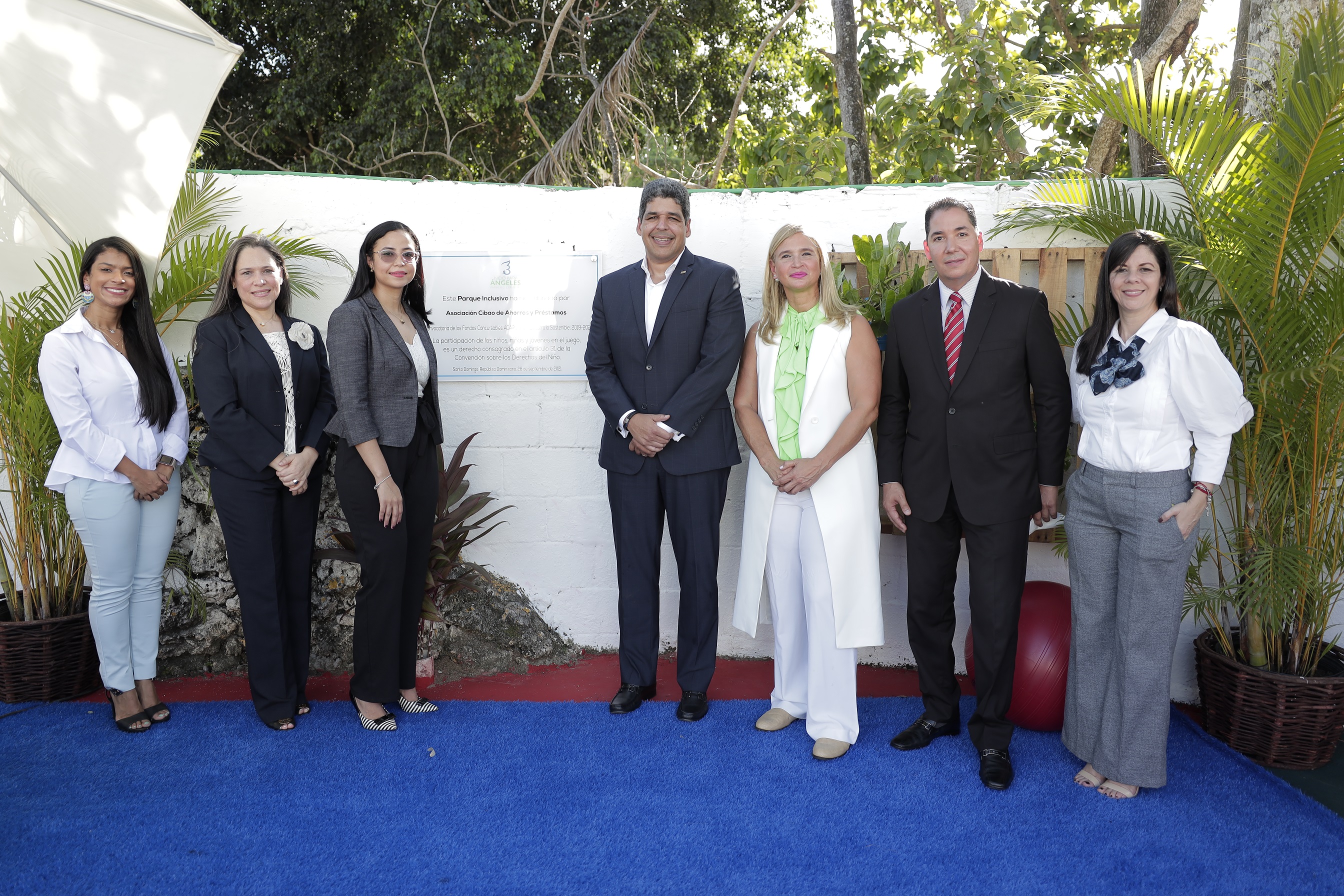 Asociación Cibao y Nido para Ángeles inauguran Parque Inclusivo para niños y jóvenes con parálisis cerebral