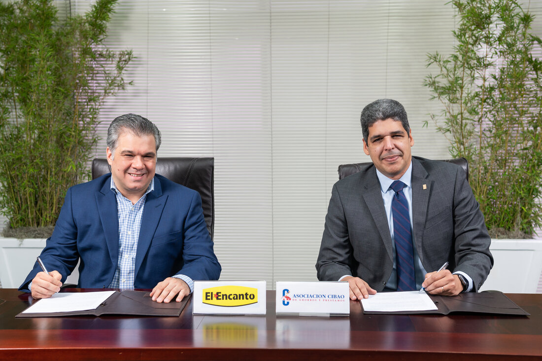 ASOCIACIÓN CIBAO Y EL ENCANTO FIRMAN ACUERDO PARA DESARROLLAR TARJETA DE MARCA COMPARTIDA